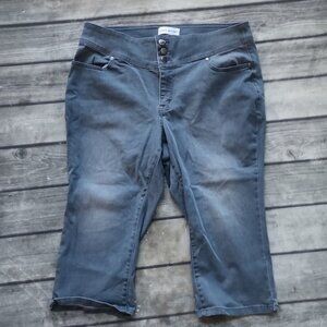 Lane Bryant High Rise Cropped Jegging Sz 16